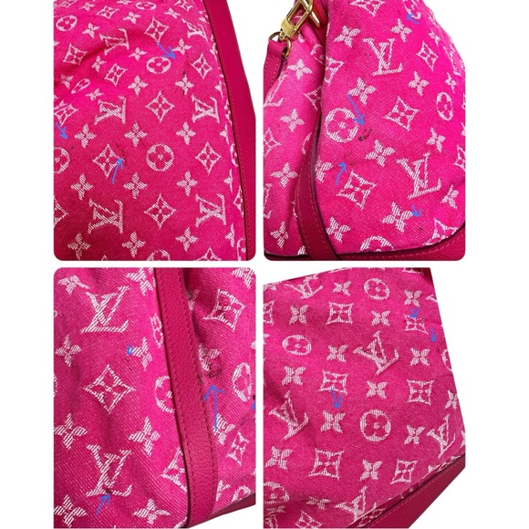 PRICE DROP 🩷AUTHENTIC LV Monogram Noéfull MM - has marks - Picture 7 of 16